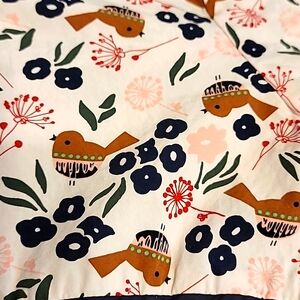 Hanna andersson bird print 100% cotton